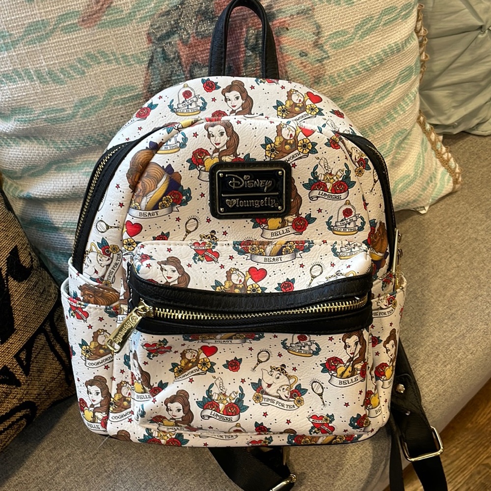 Loungefly Beauty and the Beast backpack